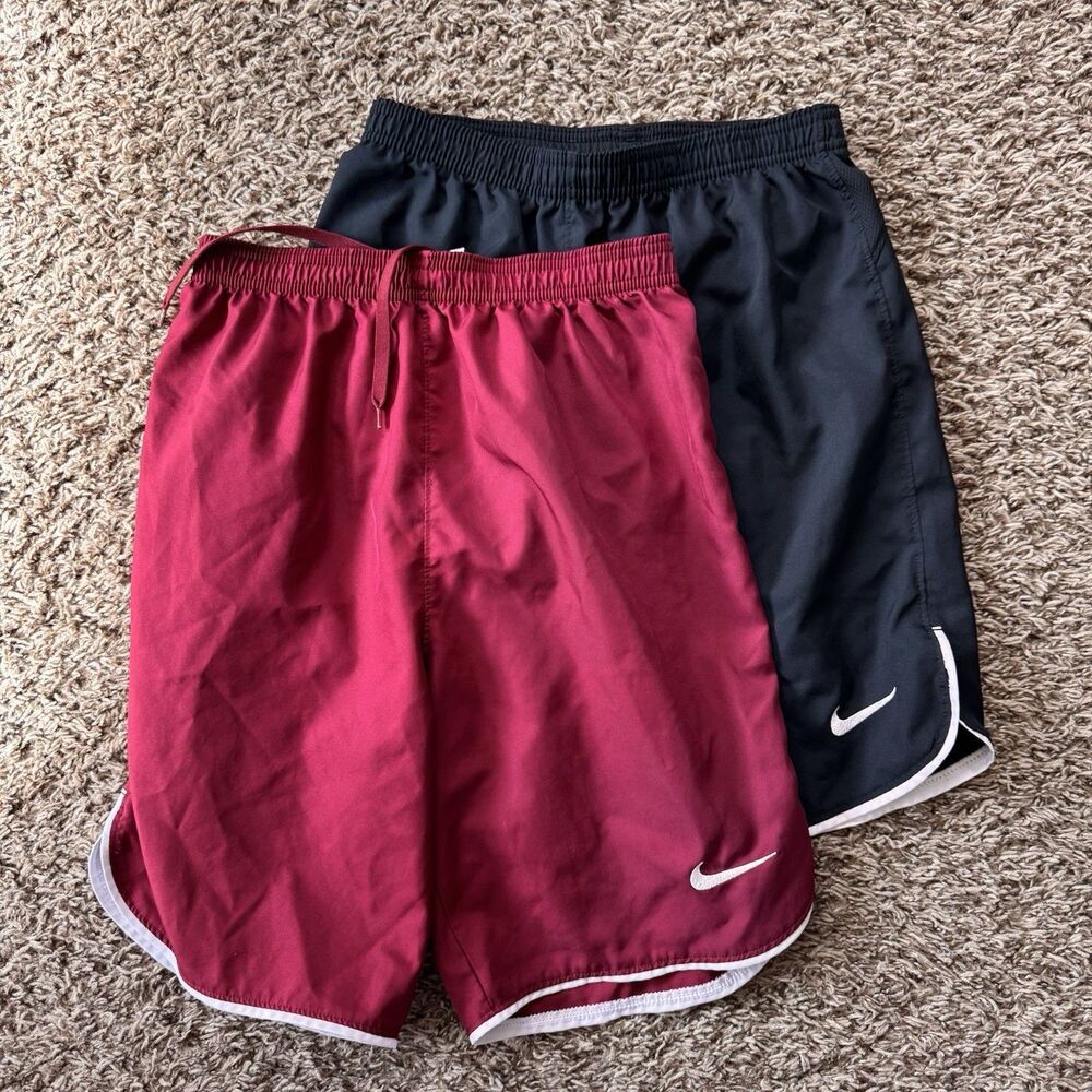 SET OF 2 Nike Shorts DH8410 Large Standard Fit Dri-Fit Football/Soccer Youth